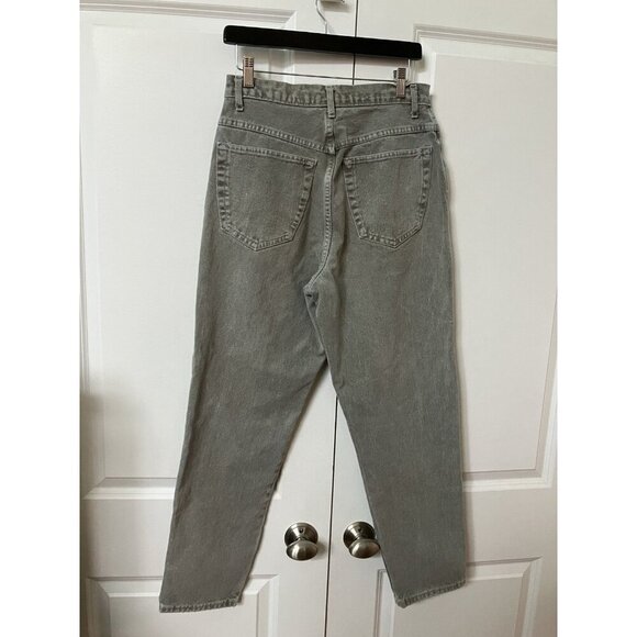 Vintage Santa Barbara Jeans Womens 13 Gray High Rise 90s Mom Jeans Denim - Picture 2 of 9
